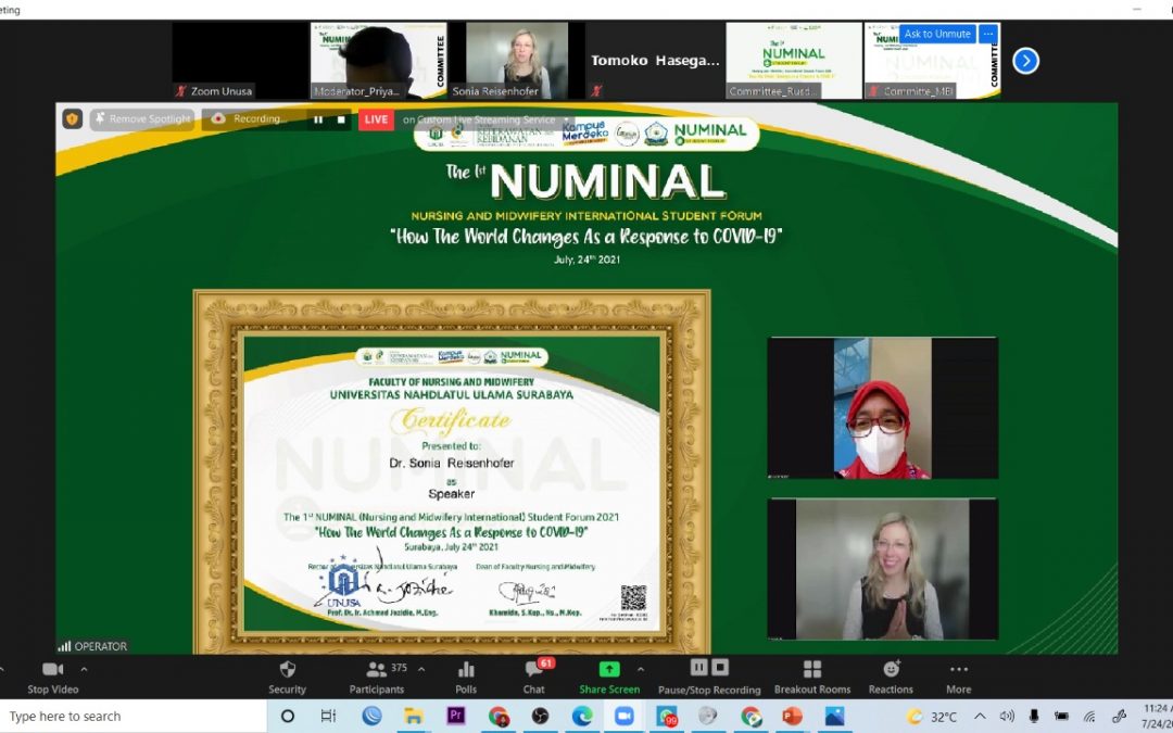 The First Unusa’s Nursing and Midwifery International Student Forum (NUMINAL)