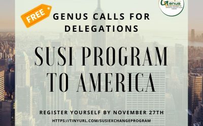 Study of the U.S. Institutes (SUSI) Program to America