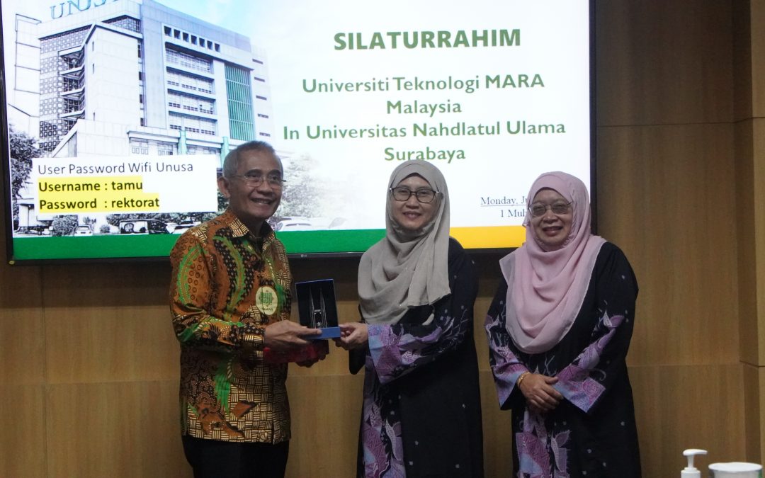 Collaborative Visit: Universiti Teknologi MARA Malaysia to Universitas Nahdlatul Ulama Surabaya