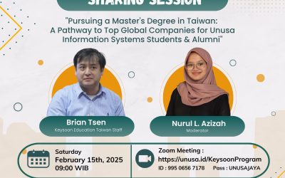 ✨ Pursuing a Master’s Degree in Taiwan: A Pathway to Top Global Companies for Unusa Information Systems Students & Alumni ✨